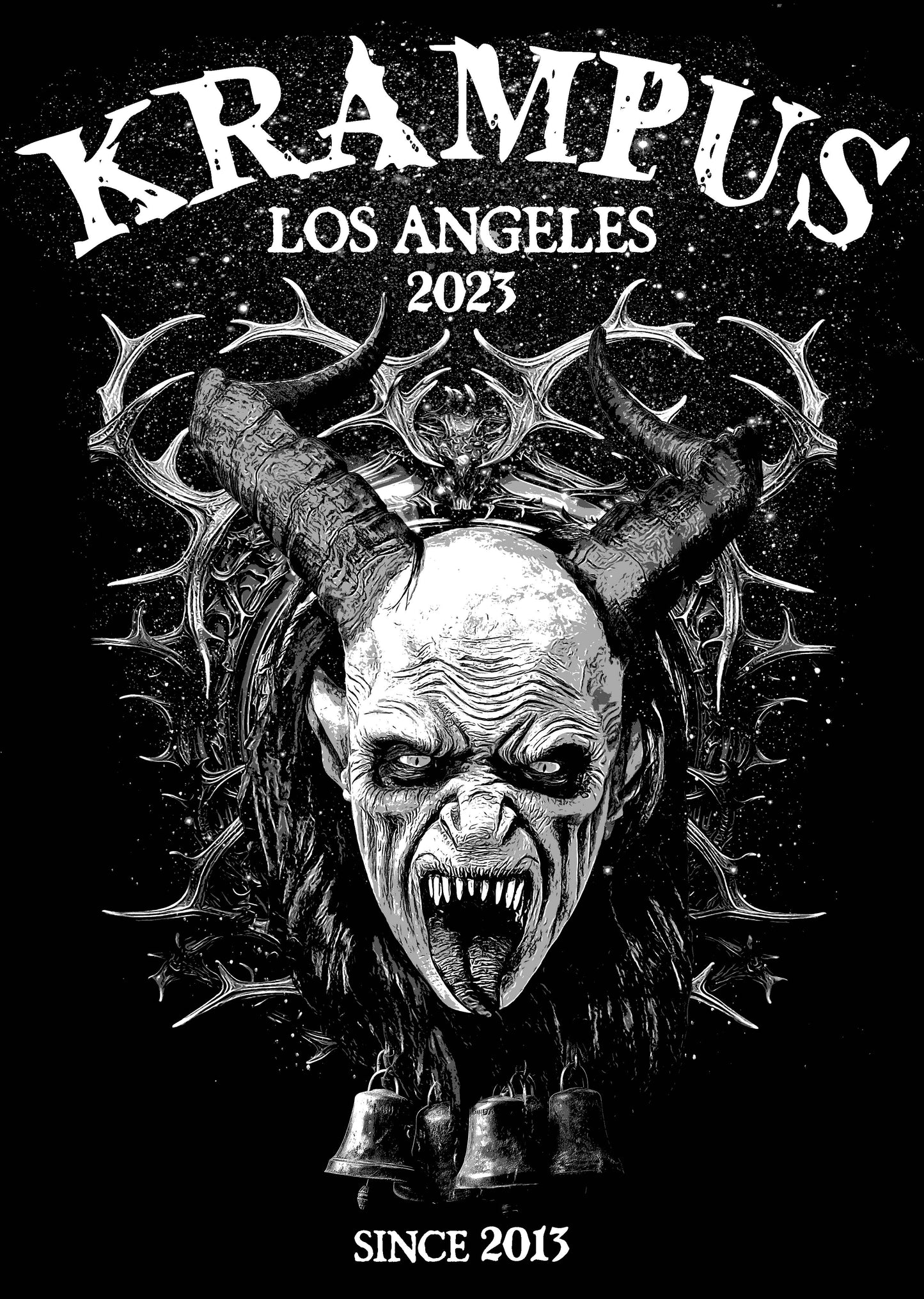 Men’s Long Sleeve Shirt - Krampus LA 2023