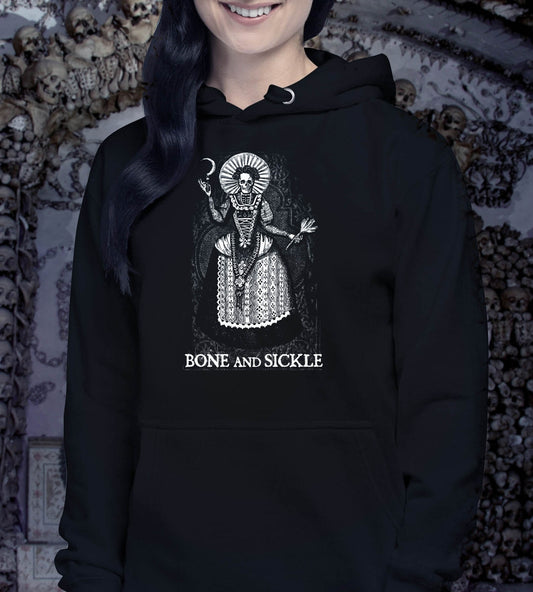 UNISEX HOODIE: Orignal Bone & Sickle Design